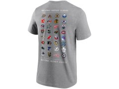 NHL produkty pánské tričko NHL All Team Graphic grey