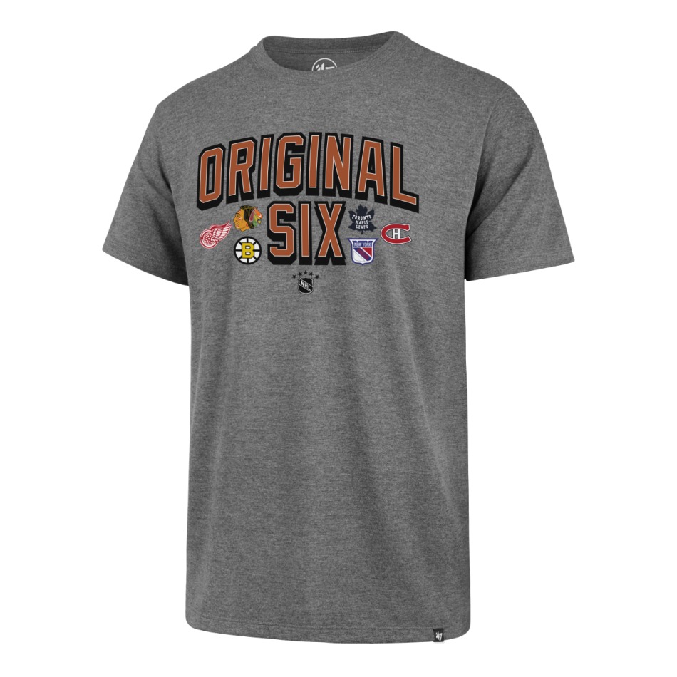 NHL produkty pánské tričko 47 echo tee grey - NHL produkty trička, polo trička, košile