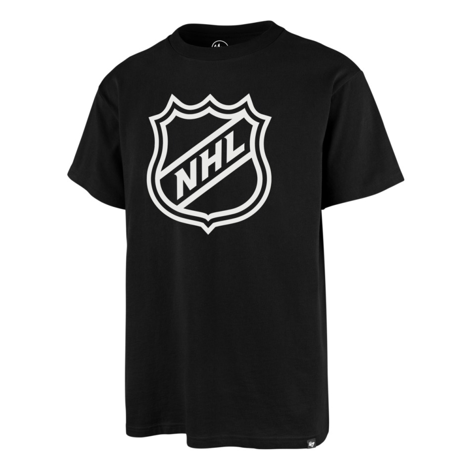 NHL produkty pánské tričko Current Shield Imprint 47 Echo Tee black - NHL produkty trička, polo trička, košile