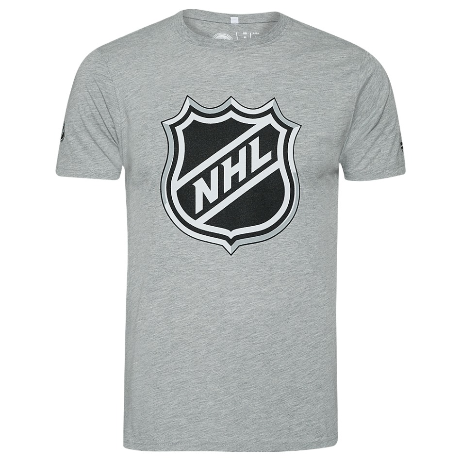 NHL produkty pánské tričko Primary Logo Graphic Grey - NHL produkty trička, polo trička, košile