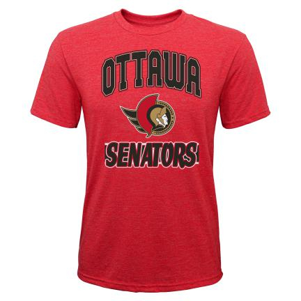 Ottawa Senators dětské tričko All Time Great Triblend red - Ottawa Senators dětské oblečení
