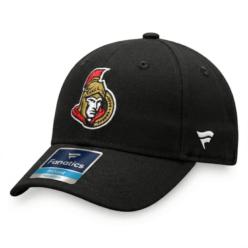 Ottawa Senators dětská čepice baseballová kšiltovka NHL Simple Black - Ottawa Senators dětské oblečení
