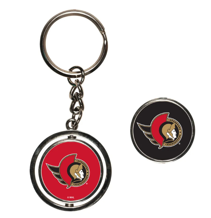 Ottawa Senators přívěšek na klíče NHLs Spinner Key Ring