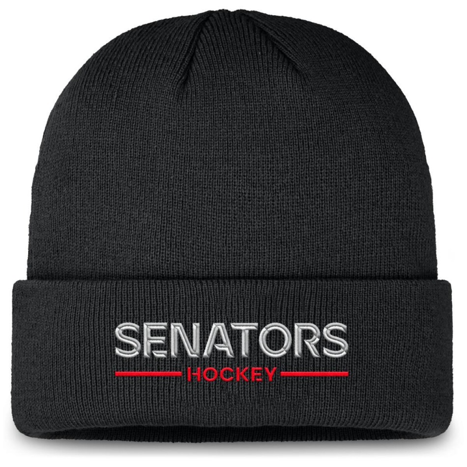 Ottawa Senators zimní čepice Authentic Pro A/Cap Cuffed Beanie - Ottawa Senators kšiltovky, čepice, rukavice