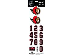 Ottawa Senators samolepky na helmu Decals New Logo