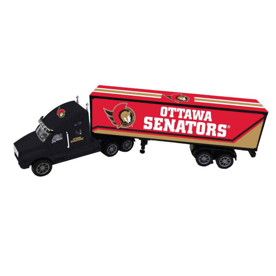 Ottawa Senators kamion 18-Wheeler Big Rig Truck Black - Ottawa Senators ostatní suvenýry