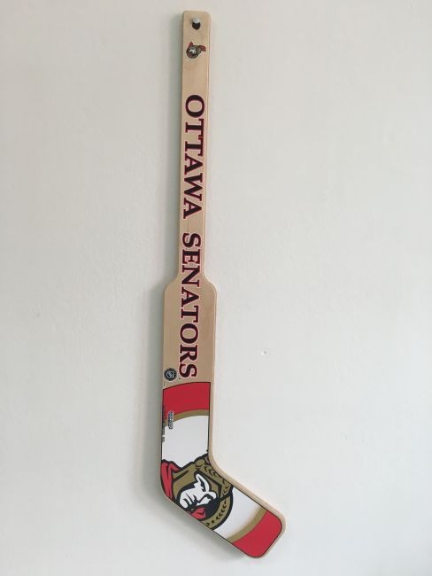 Dřevěná minihokejka Brankářská Senators - Ottawa Senators Ostatní