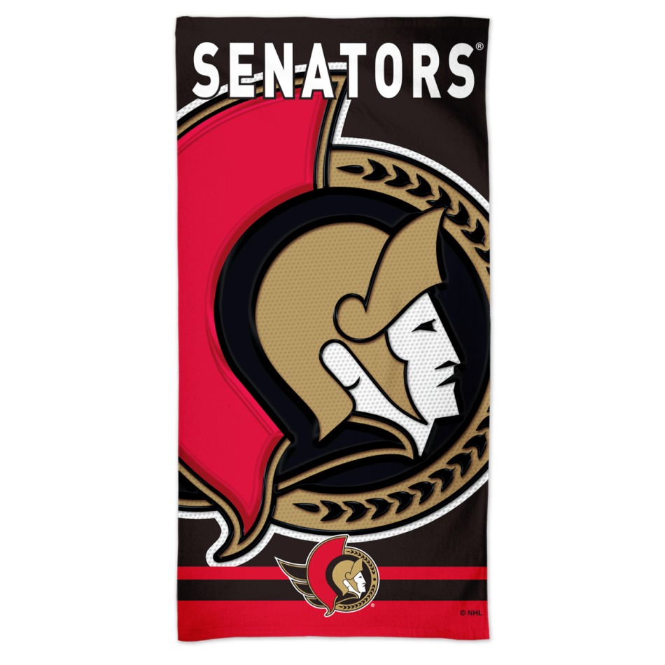 Ottawa Senators osuška Spectra Beach Towel - Ottawa Senators povlečení, ručníky, deky