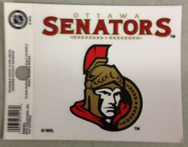 Samolepka Senators - Ottawa Senators Přívěšky, samolepky, šňůrky
