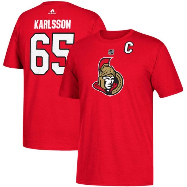 Tričko 65 Erik Karlsson Senators - Ottawa Senators Trička