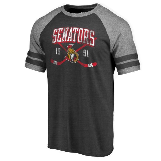 Tričko Line Shift Tri-Blend Senators - Ottawa Senators Trička