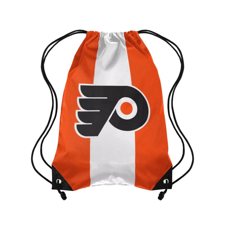 Philadelphia Flyers gymsak FOCO Team Stripe Drawstring Backpack - Philadelphia Flyers batohy, tašky, vaky