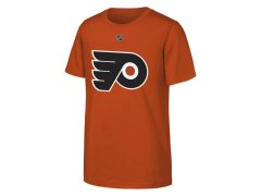 Philadelphia Flyers dětské tričko NHL Flat Name & Number Short Sleeve Cotton
