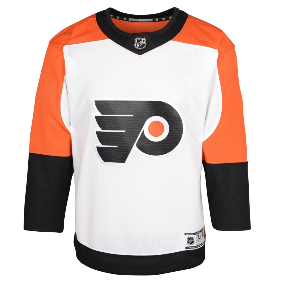 Philadelphia Flyers dětský hokejový dres Premier White Away - Philadelphia Flyers dětské oblečení