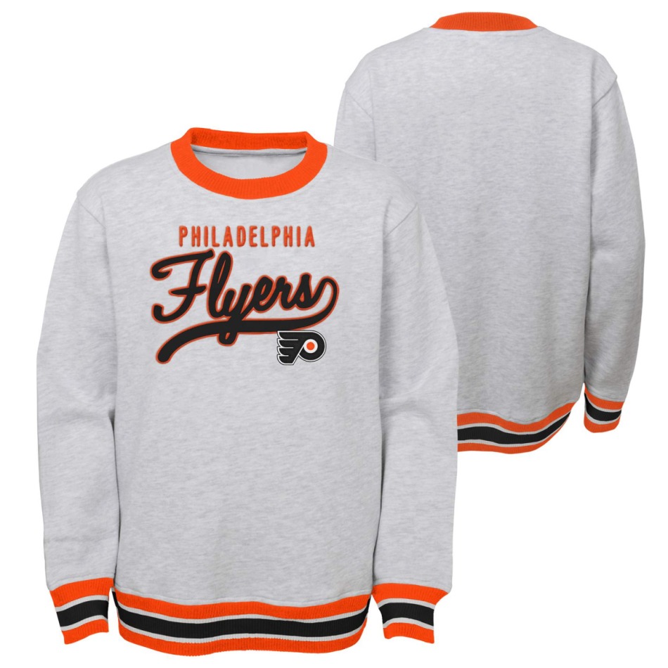 Philadelphia Flyers dětská mikina legends crew neck pullover - Philadelphia Flyers dětské oblečení