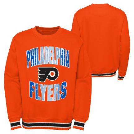 Philadelphia Flyers dětská mikina Classic Blueliner Crew Neck - Philadelphia Flyers dětské oblečení