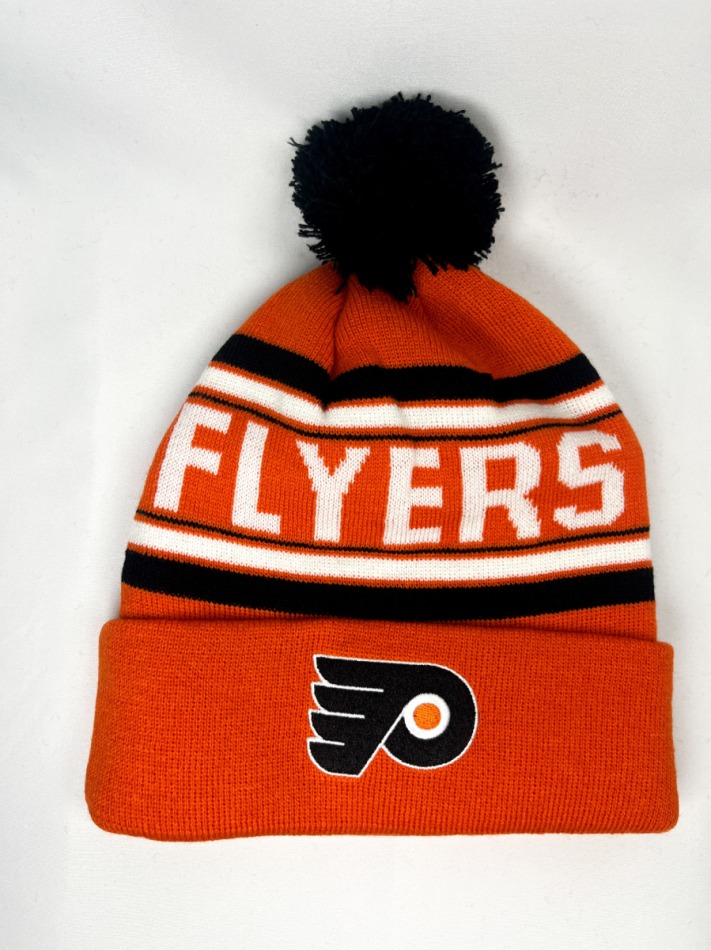 Philadelphia Flyers dětská zimní čepice Jacquard Cuffed Knit With Pom - Philadelphia Flyers dětské oblečení