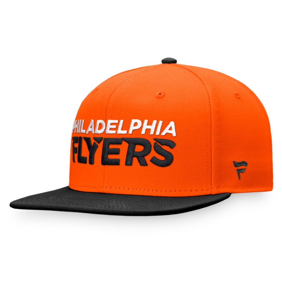 Philadelphia Flyers čepice flat kšiltovka Iconic Color Blocked Snapback OB - Philadelphia Flyers kšiltovky, čepice, rukavice