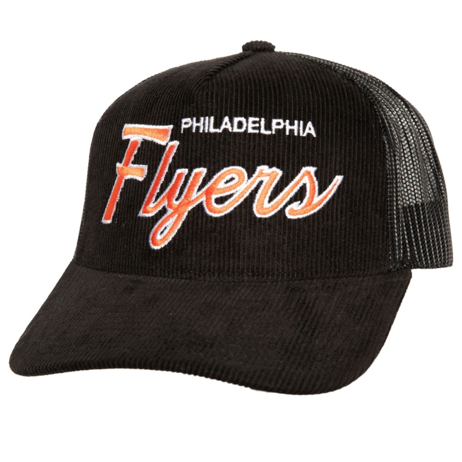 Philadelphia Flyers čepice baseballová kšiltovka NHL Times Up Trucker black - Philadelphia Flyers kšiltovky, čepice, rukavice