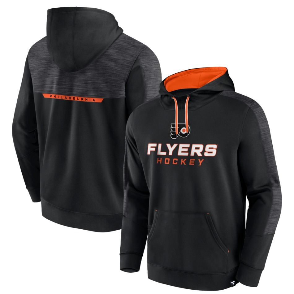 Philadelphia Flyers pánská mikina s&nbsp;kapucí Poly Fleece POH black - Philadelphia Flyers mikiny, bundy, kalhoty