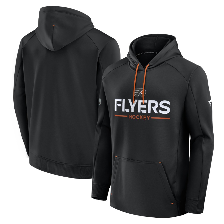 Philadelphia Flyers pánská mikina s&nbsp;kapucí Authentic Pro Rink Poly Fleece POH - Philadelphia Flyers mikiny, bundy, kalhoty
