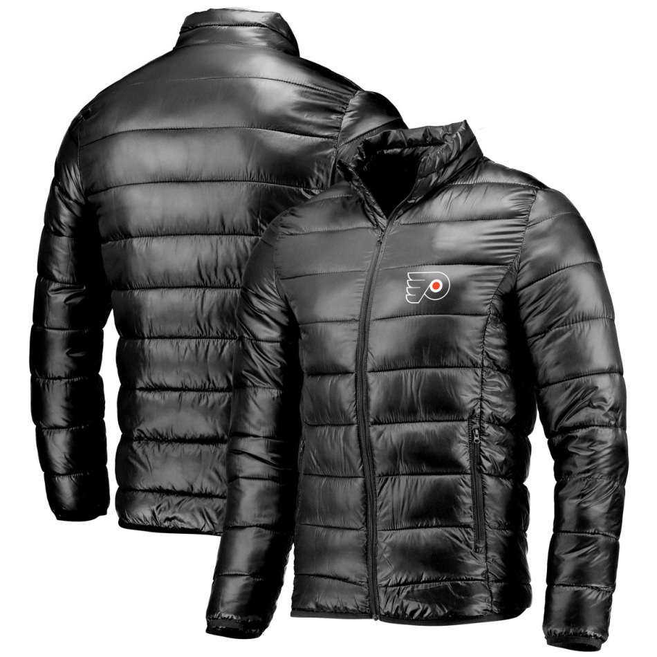 Philadelphia Flyers pánská bunda NHL Polyester Puffer - Philadelphia Flyers mikiny, bundy, kalhoty