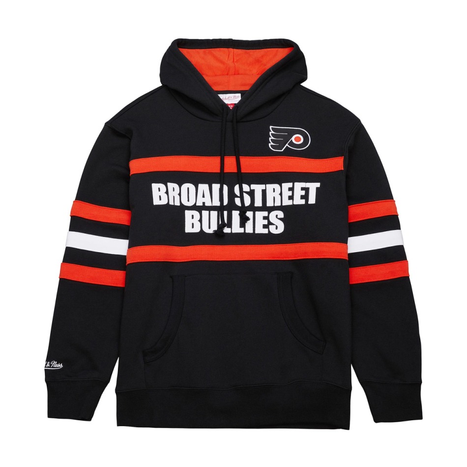 Philadelphia Flyers pánská mikina s&nbsp;kapucí Head Coach Hoodie Current Logo black - Philadelphia Flyers mikiny, bundy, kalhoty