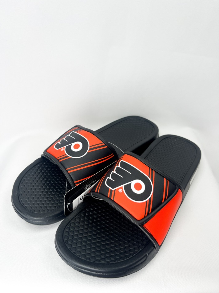 Philadelphia Flyers pánské pantofle Legacy Velcro Sport Slide Slipper - Philadelphia Flyers ostatní modní doplňky