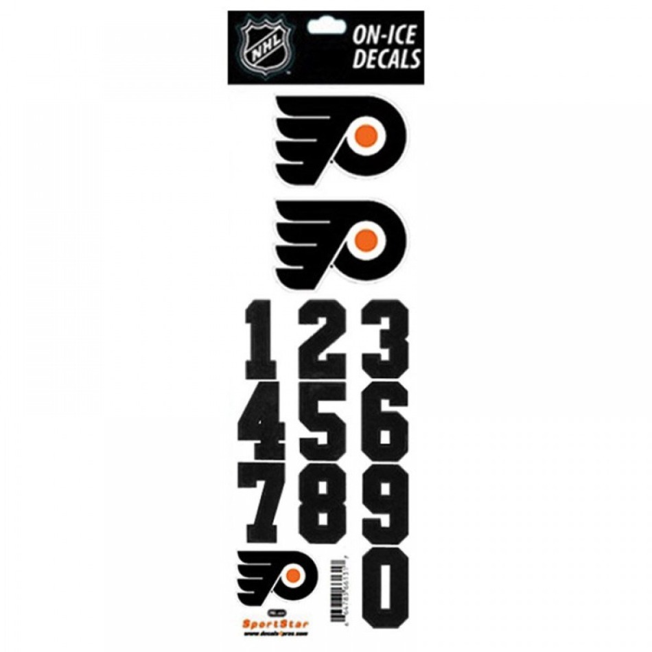 Philadelphia Flyers samolepky na helmu Decals - Philadelphia Flyers ostatní suvenýry