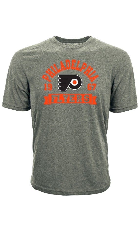 Philadelphia Flyers pánské tričko grey Icon Tee - Philadelphia Flyers trička, polo trička, košile