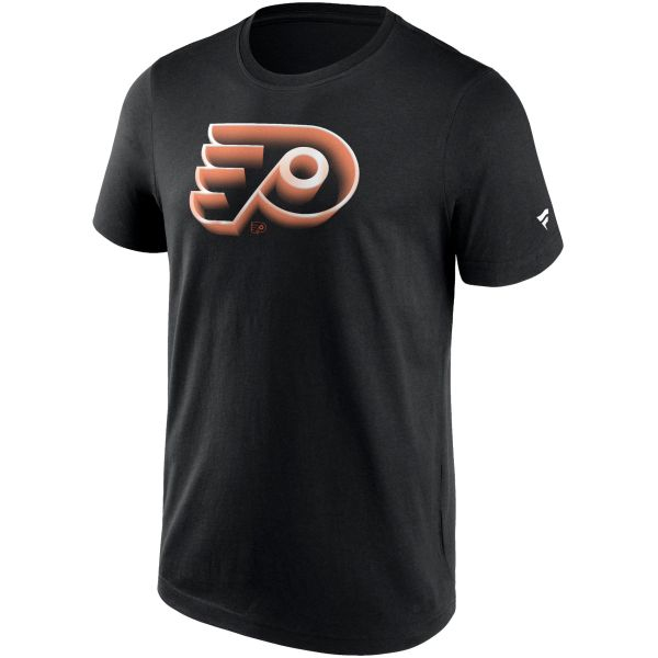 Philadelphia Flyers pánské tričko Chrome Graphic T-Shirt Black - Philadelphia Flyers trička, polo trička, košile