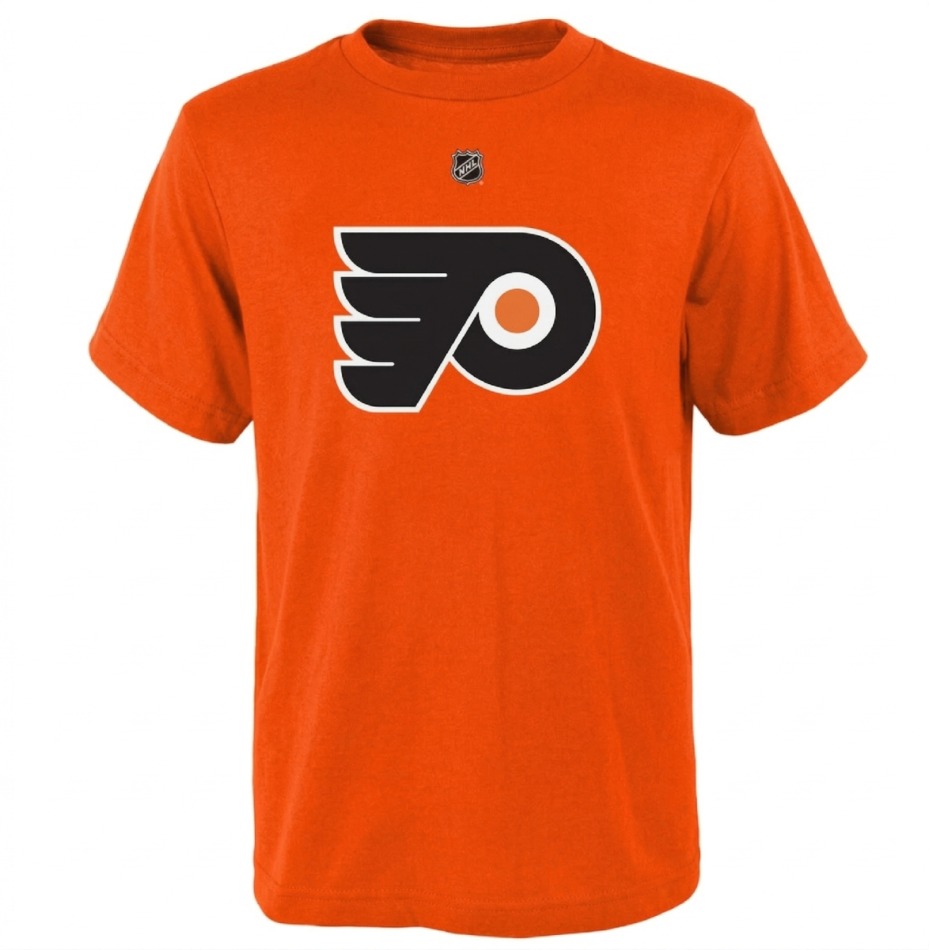 Philadelphia Flyers pánské tričko Sean Couturier #14 orange