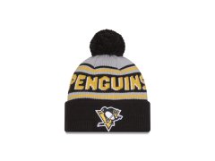 Pittsburgh Penguins zimní čepice NHL Pom Wordmark