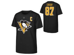 Pittsburgh Penguins dětské tričko Sidney Crosby Flat Captains N&N Ctn Tee
