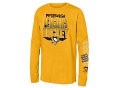 Pittsburgh Penguins dětské tričko s dlouhým rukávem Stand Out Ls Ctn