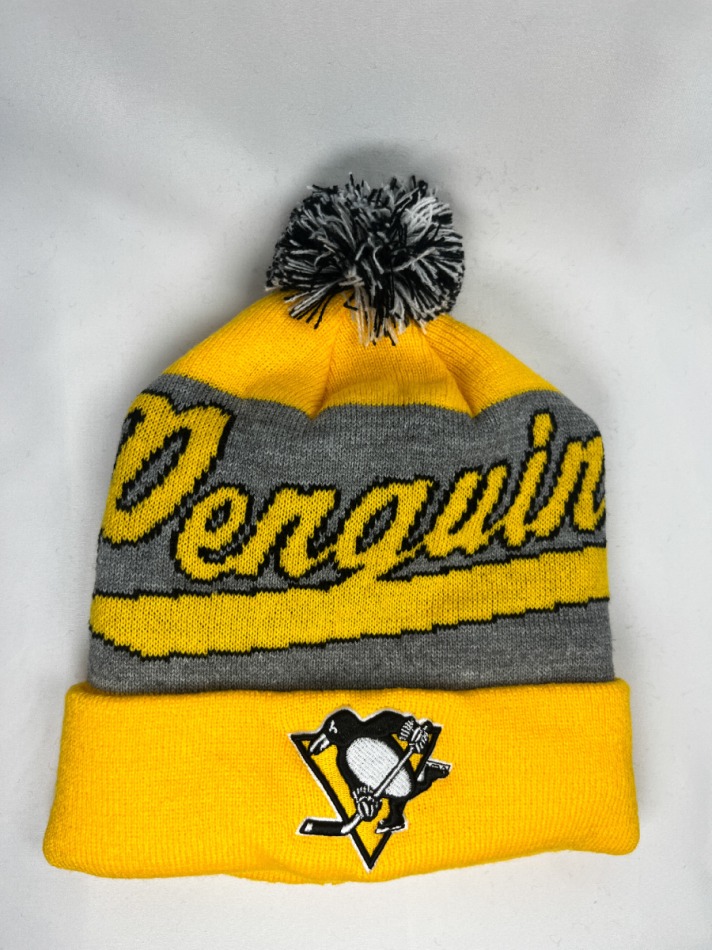 Pittsburgh Penguins dětská zimní čepice Heather Tailsweep - Pittsburgh Penguins dětské oblečení