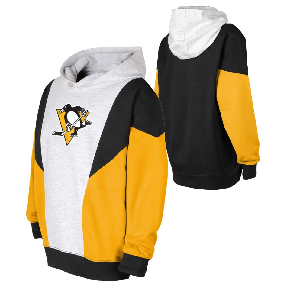 Pittsburgh Penguins dětská mikina s&nbsp;kapucí Champion League Fleece Hood - Pittsburgh Penguins dětské oblečení