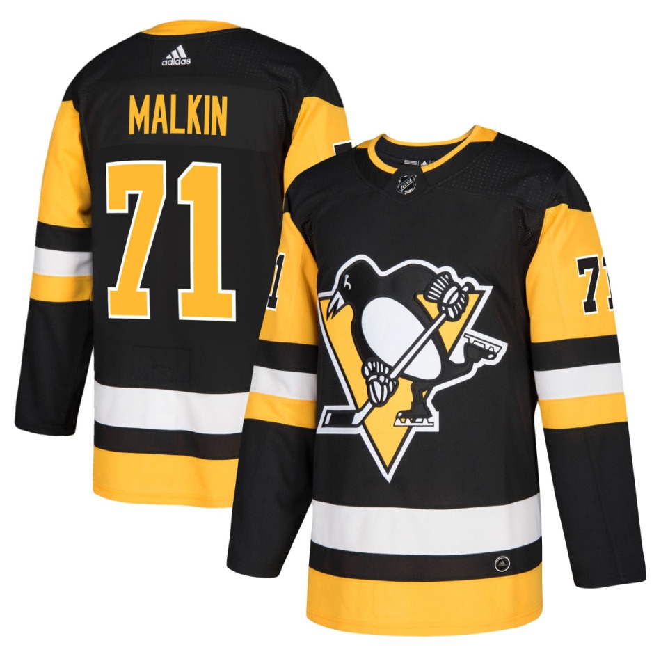 Pittsburgh Penguins hokejový dres #71 Evgeni Malkin adizero Home Authentic Player Pro