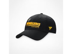 Pittsburgh Penguins čepice baseballová kšiltovka authentic pro locker room unstructured adjustable cap