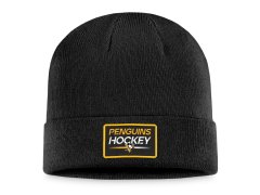 Pittsburgh Penguins zimní čepice Authentic Pro Prime Cuffed Beanie black