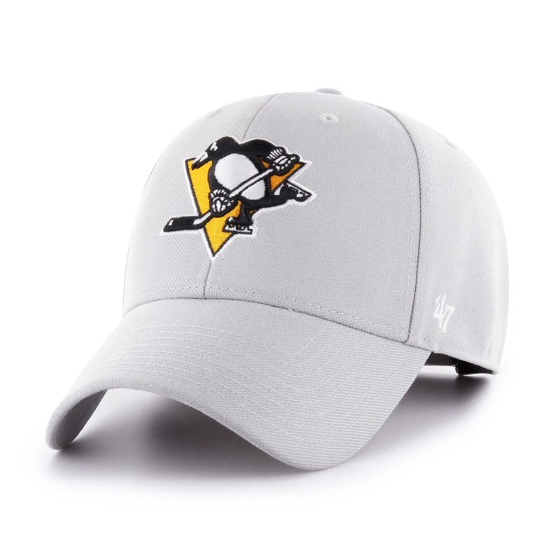 Pittsburgh Penguins čepice baseballová kšiltovka 47 MVP grey - Pittsburgh Penguins kšiltovky, čepice, rukavice