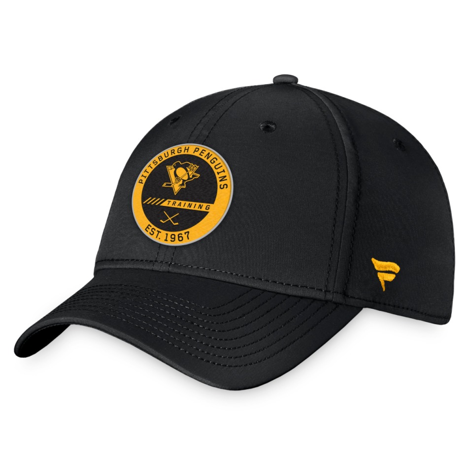 Pittsburgh Penguins čepice baseballová kšiltovka authentic pro training flex cap - Pittsburgh Penguins kšiltovky, čepice, rukavice
