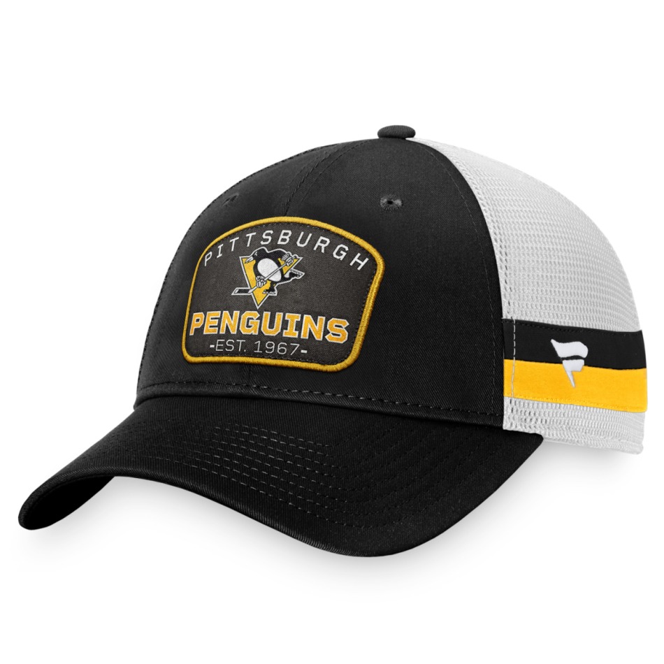 Pittsburgh Penguins čepice baseballová kšiltovka Fundamental Structured Trucker - Pittsburgh Penguins kšiltovky, čepice, rukavice