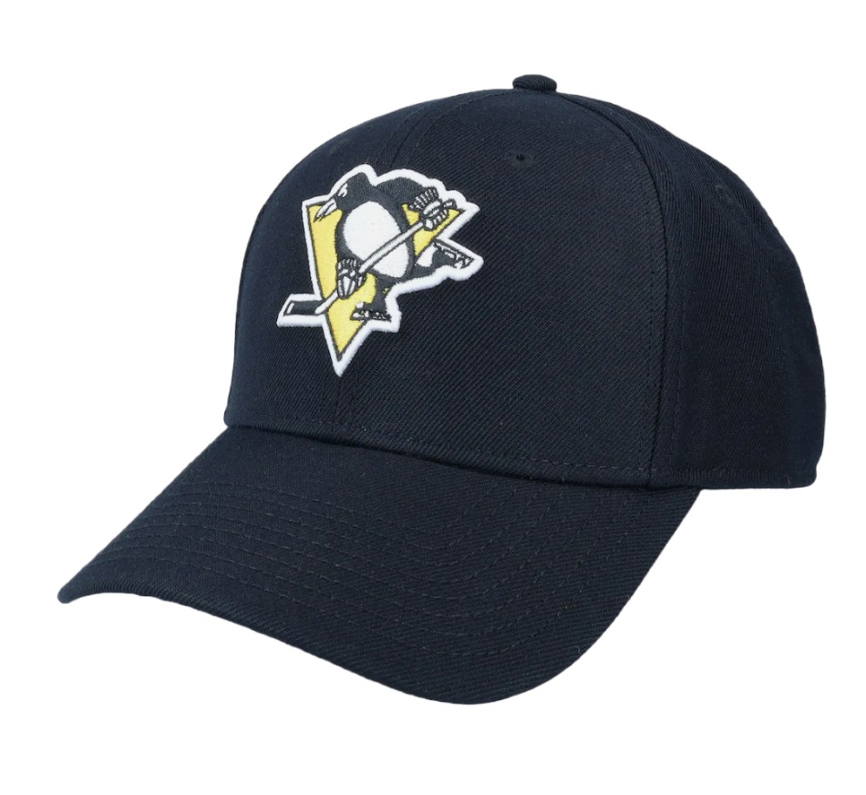Pittsburgh Penguins čepice baseballová kšiltovka Ballpark Black - Pittsburgh Penguins kšiltovky, čepice, rukavice