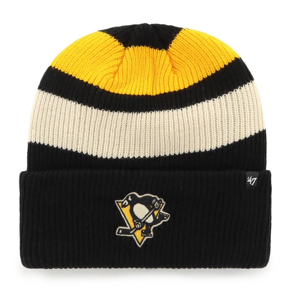 Pittsburgh Penguins zimní čepice Clubhouse Jennings ’47 Cuff Knit - Pittsburgh Penguins kšiltovky, čepice, rukavice