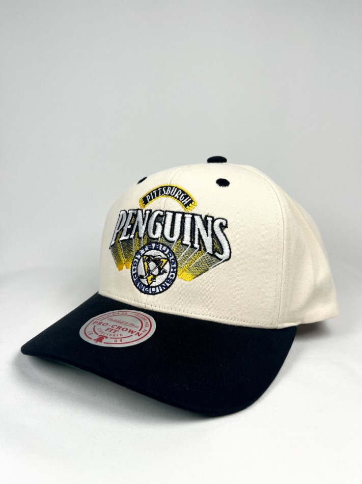 Pittsburgh Penguins čepice baseballová kšiltovka Horizon Pro Snapback Vntg - Pittsburgh Penguins kšiltovky, čepice, rukavice