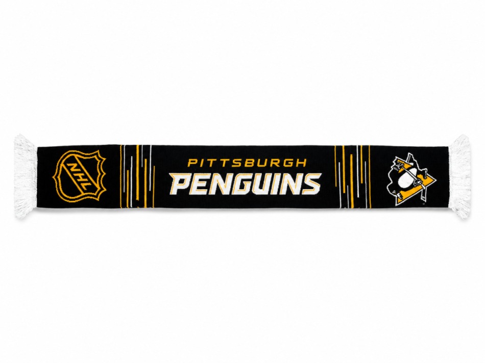 Pittsburgh Penguins zimní šála NHL Patch Letter