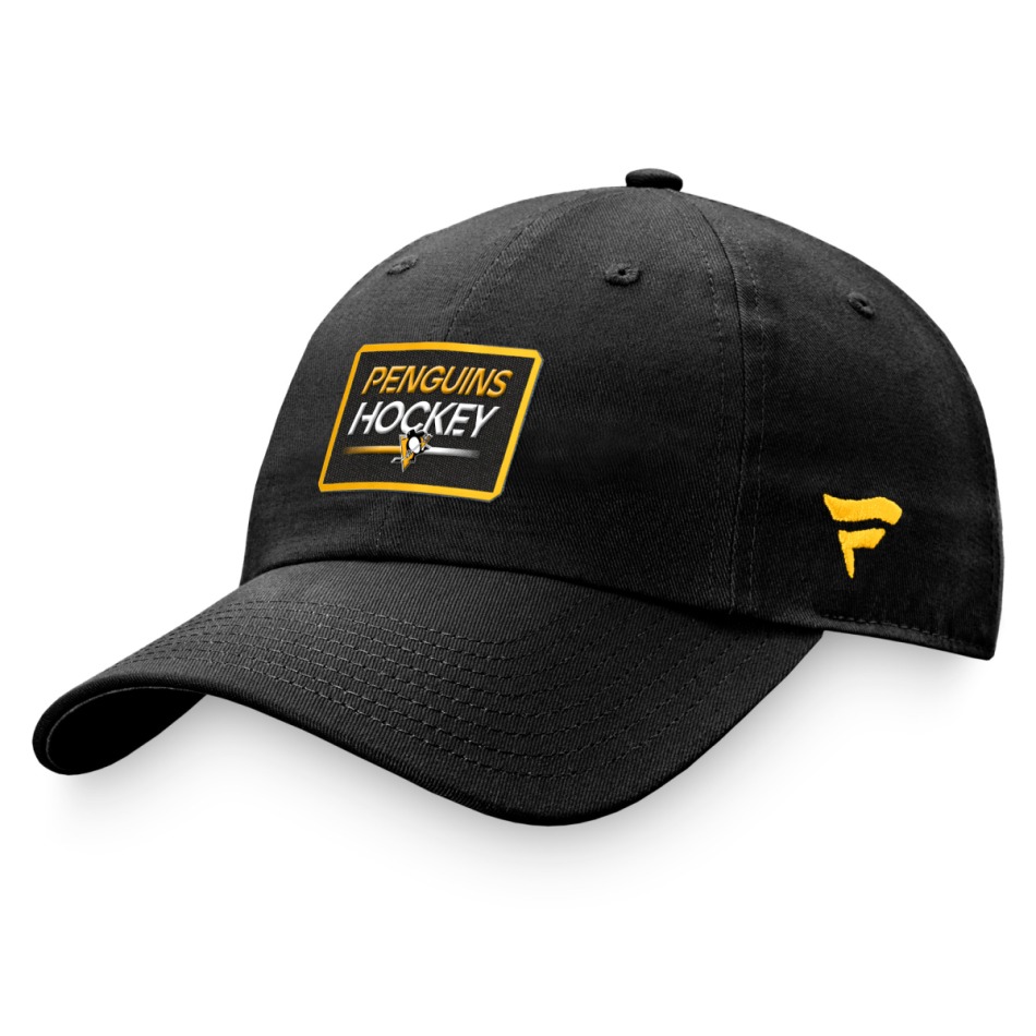 Pittsburgh Penguins čepice baseballová kšiltovka Authentic Pro Prime Graphic Unstructured Adjustable black - Pittsburgh Penguins kšiltovky, čepice, rukavice