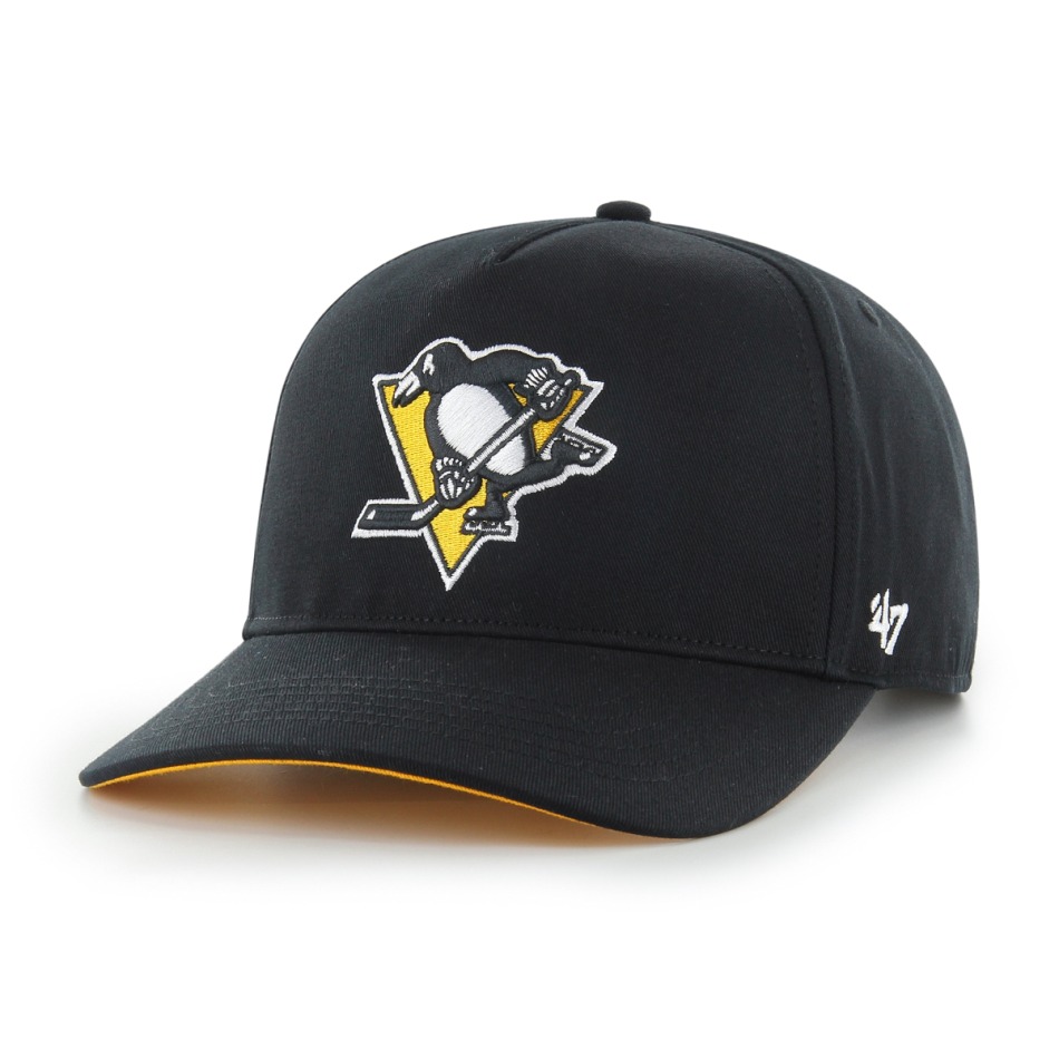 Pittsburgh Penguins čepice baseballová kšiltovka Hitch black - Pittsburgh Penguins kšiltovky, čepice, rukavice