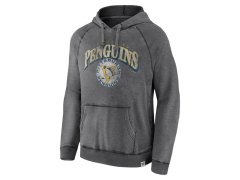 Pittsburgh Penguins pánská mikina s kapucí True Classics Washed Pullover Hoodie grey